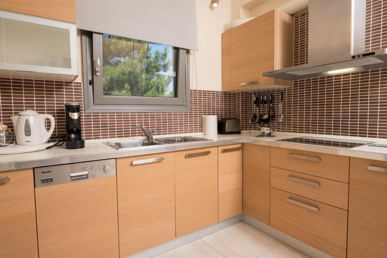 Louloudis Pool Villa Skala Rachoni  Luaran gambar