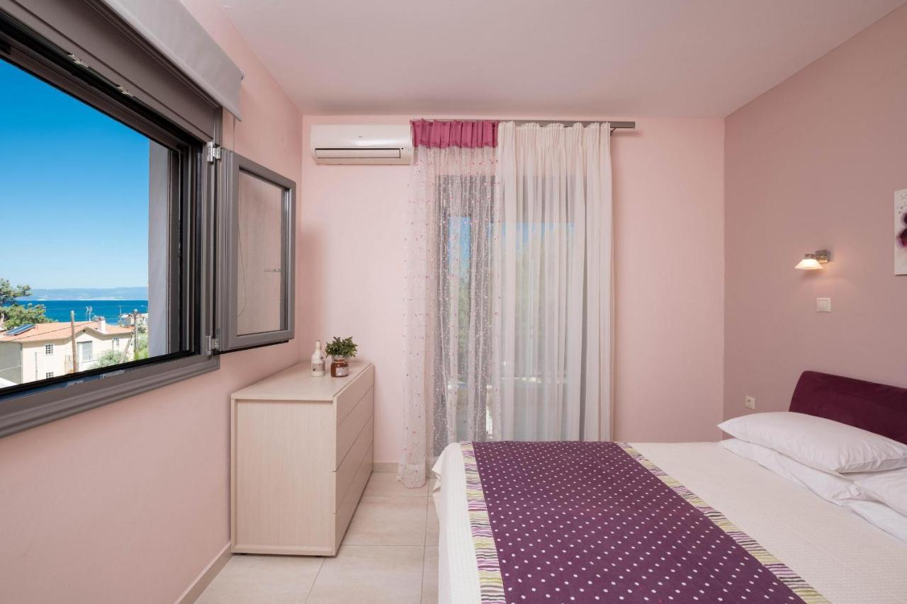 Louloudis Pool Villa Skala Rachoni  Luaran gambar