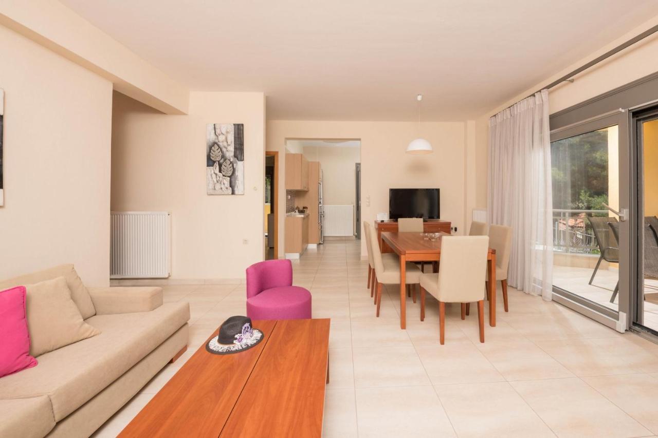 Louloudis Pool Villa Skala Rachoni  Luaran gambar