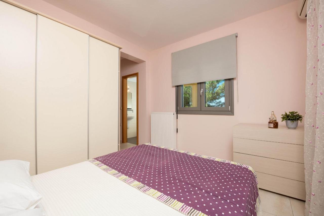 Louloudis Pool Villa Skala Rachoni  Luaran gambar