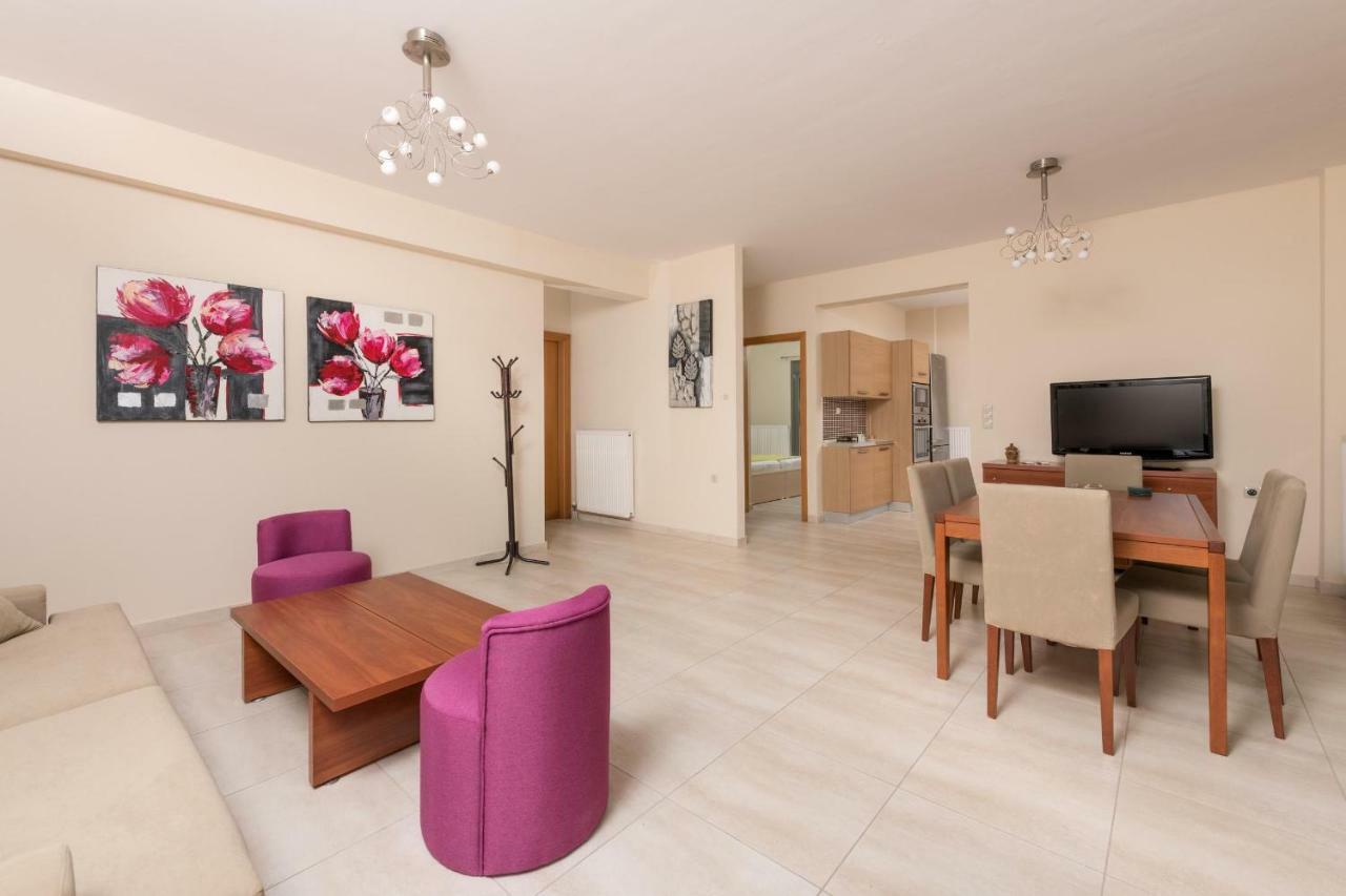 Louloudis Pool Villa Skala Rachoni  Luaran gambar